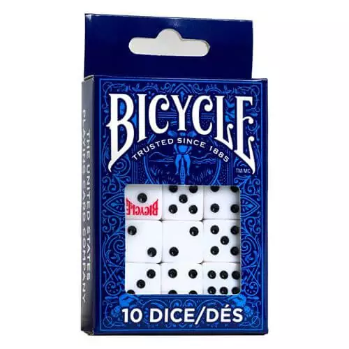 Bicycle Dice 10 Pack