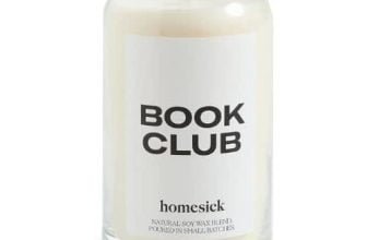 Book Club Candle
