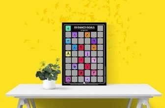 Dance Goals Scratch-Off Poster
