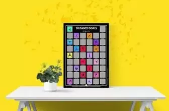 Dance Goals Scratch-Off Poster