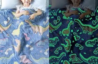 Glow In The Dark Dinosaur Blanket