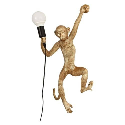 Monkey Study Wall Lamp