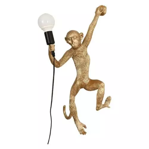 Monkey Study Wall Lamp