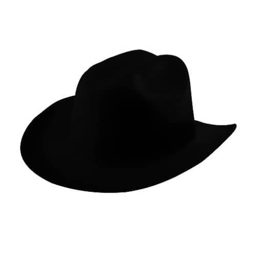 Safety Black Cowboy Hard Hat - Bestin99