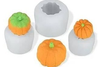 Sakolla 3D Pumpkin Candle Molds