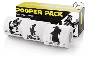 Star Wars Funny Pooper Toilet Paper