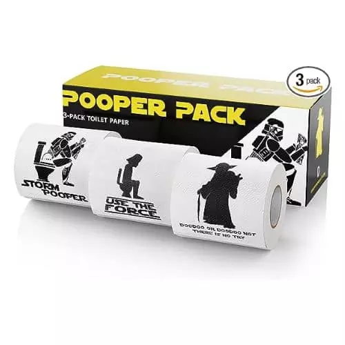 Star Wars Funny Pooper Toilet Paper