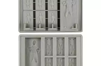 Star Wars Han Solo in Carbonite Silicone Ice Tray