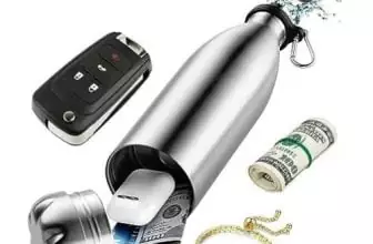 Stash Compartment Water Bottle