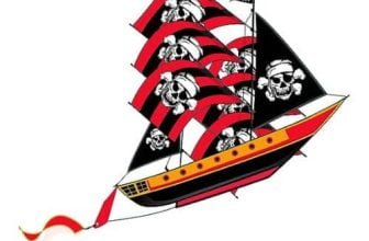 Supersize Pirate Ship Kite