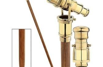 Victorian Walking Stick with Telescope Head