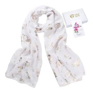 Birth Month Flower Scarf