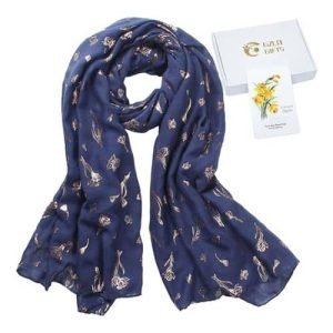 Birth Month Flower Scarf