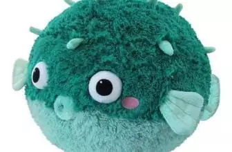Squishable Teal Pufferfish