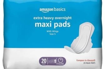 Amazon Basics Thick Maxi Postpartum Pads with Flexi-Wings