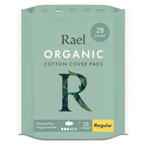 Rael Organic Cotton Cover Postpartum Pads